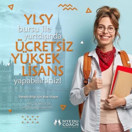 Ylsy bursu ile yurtdışında ücretsiz yüksek lisans